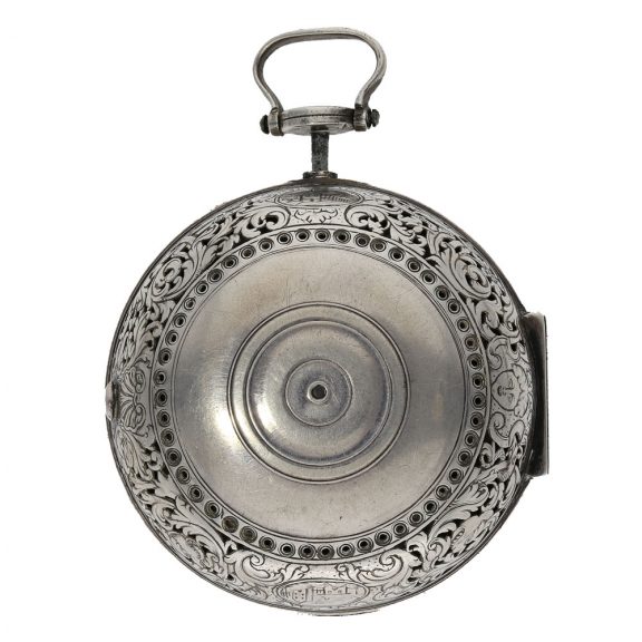 Swiss silver quarter repeating verge oignon watch Circa 1720 Swiss silver quarter repeating verge oignon watch Circa 1720