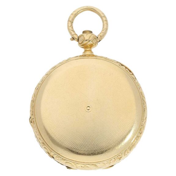 English chronometer with skeletonized movement Circa 1815 English chronometer with skeletonized movement Circa 1815