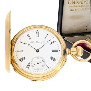Swiss gold by Royal watchmaker of the Tsar Circa 1885