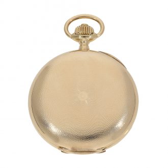 Swiss heavy full hunter cased watch with chronometer escapement Circa 1880
