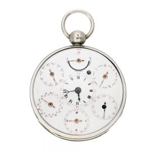 Swiss astronomic verge watch with 7 complications Circa 1800