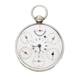 Swiss astronomic verge watch with 7 complications Circa 1800