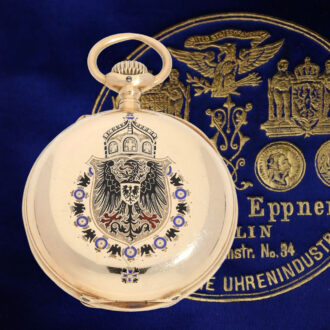 Historically important German gold watch Circa 1910