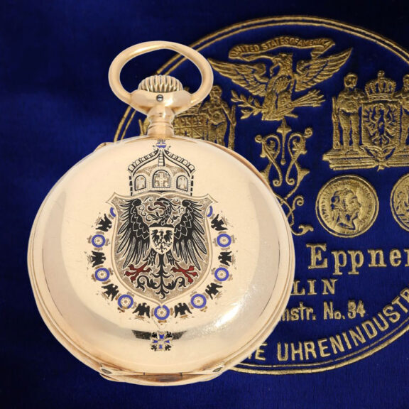 Historically important German gold watch Circa 1910 Historically important German gold watch Circa 1910