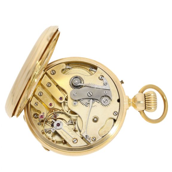 Swiss very interesting and fine pocket watch chronometer Circa 1860 Swiss very interesting and fine pocket watch chronometer Circa 1860