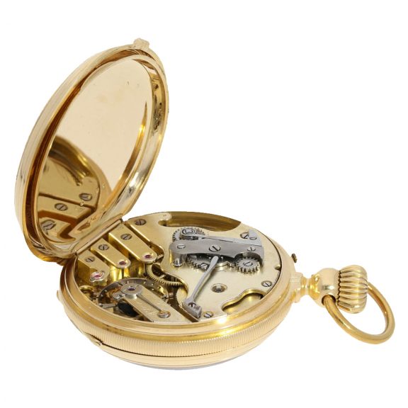 Swiss very interesting and fine pocket watch chronometer Circa 1860 Swiss very interesting and fine pocket watch chronometer Circa 1860