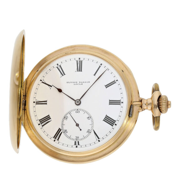 Exceptionally large Swiss anchor chronometer Circa 1900