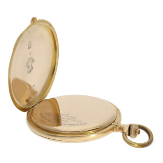 Dial, dust cover and movement are signed and the latter two have matching numbers 106809