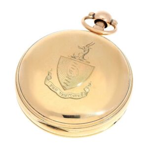 Scottish pink gold quarter repeating duplex watch Circa 1812