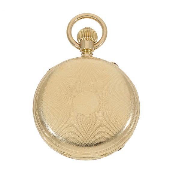 Very interesting pocket chronometer with crown winding Circa 1860 Very interesting pocket chronometer with crown winding Circa 1860