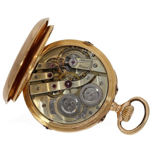 An 18 Carat red gold complicated astronomical watch Circa 1885 An 18 Carat red gold complicated astronomical watch Circa 1885