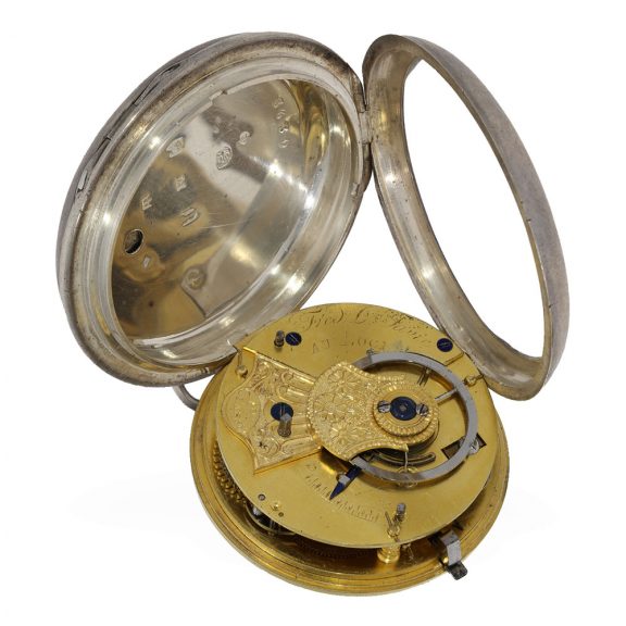 Swiss silver watch with special lever escapement Circa 1821 Swiss silver watch with special lever escapement Circa 1821