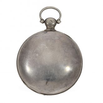 Swiss silver watch with special lever escapement Circa 1821