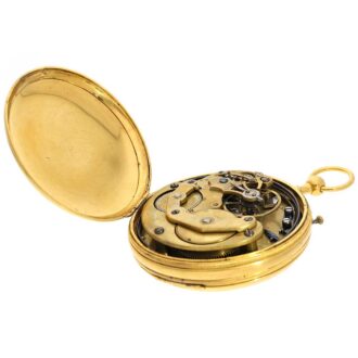 Swiss self striking and hour repeating coach clock Circa 1800 Swiss self striking and hour repeating coach clock Circa 1800