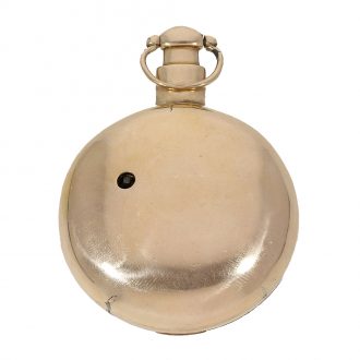Important English pocket watch with rack lever escapement Circa 1809