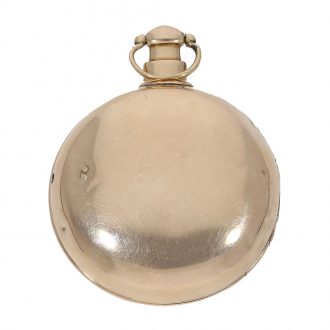Important English pocket watch with rack lever escapement Circa 1809