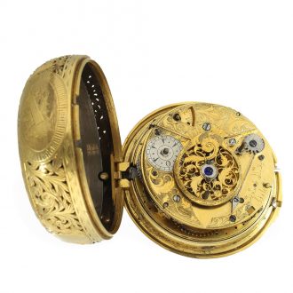 English museum coach clock with self strike and verge escapement Circa 1790 English museum coach clock with self strike and verge escapement Circa 1790