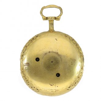 English museum coach clock with self strike and verge escapement Circa 1790 English museum coach clock with self strike and verge escapement Circa 1790