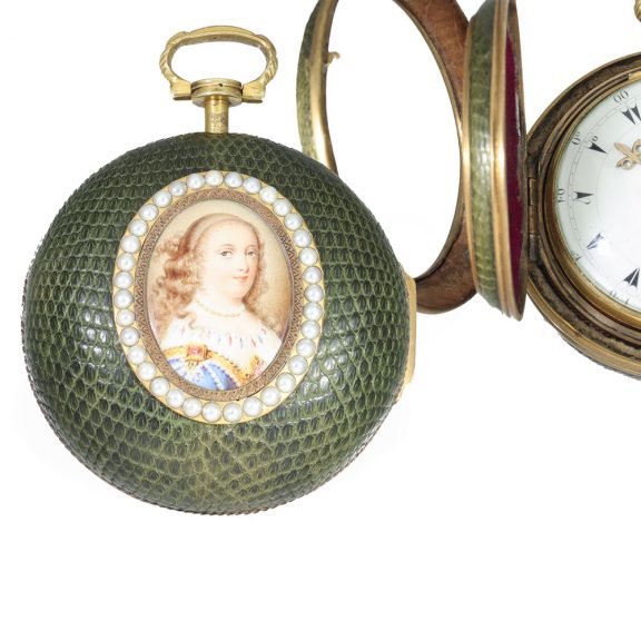 English museum coach clock with self strike and verge escapement Circa 1790 English museum coach clock with self strike and verge escapement Circa 1790