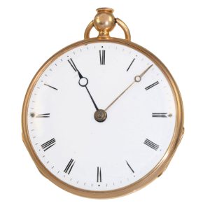 French repeating watch with jumping hours hand Circa 1825