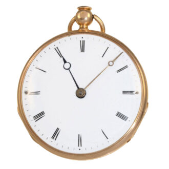 French repeating watch with jumping hours hand Circa 1825