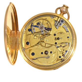French repeating watch with jumping hours hand Circa 1825