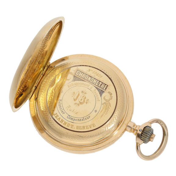 The case and movement have matching numbers and the dial and dust cover are signed The case and movement have matching numbers and the dial and dust cover are signed
