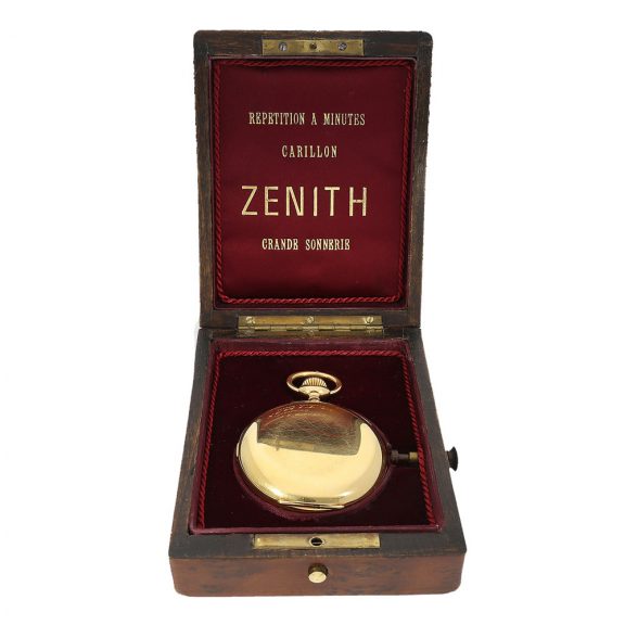 Swiss 18 carat gold full hunter case pocket watch Circa 1910 Swiss 18 carat gold full hunter case pocket watch Circa 1910