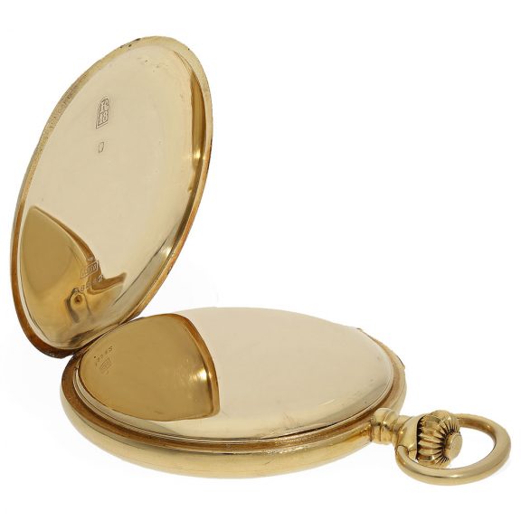 Swiss 18 Carat gold watch with minute repeater Swiss 18 Carat gold watch with minute repeater