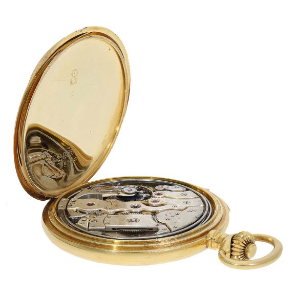 Swiss 18 Carat gold watch with minute repeater Swiss 18 Carat gold watch with minute repeater