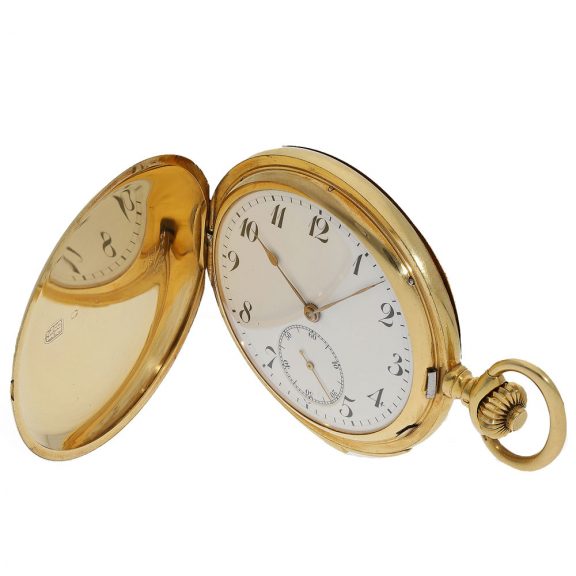 Swiss 18 Carat gold watch with minute repeater Swiss 18 Carat gold watch with minute repeater