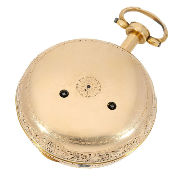 Swiss self striking watch with à toc et à tact repeater Circa 1820 Swiss self striking watch with à toc et à tact repeater Circa 1820