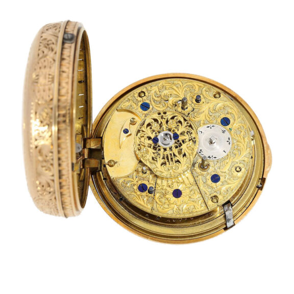 Swiss self striking watch with à toc et à tact repeater Circa 1820 Swiss self striking watch with à toc et à tact repeater Circa 1820