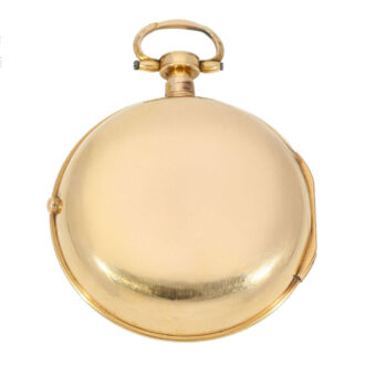 Swiss self striking watch with à toc et à tact repeater Circa 1820