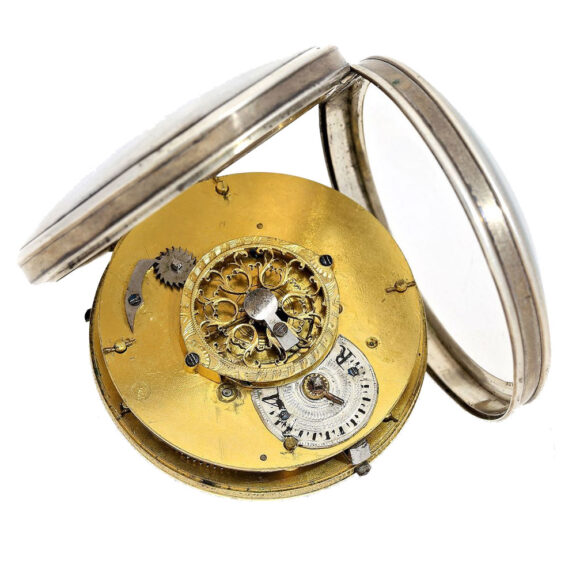 French verge pocket watch with hidden erotic scene Circa 1790 French verge pocket watch with hidden erotic scene Circa 1790