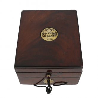 English silver deck chronometer with original box Circa 1829