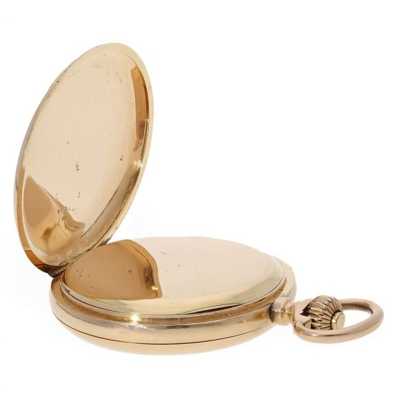 Swiss 14K gold minute repeating pocket watch Circa 1890 Swiss 14K gold minute repeating pocket watch Circa 1890