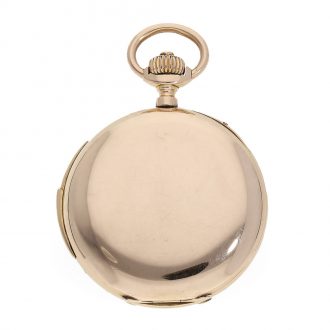 Swiss 14K gold minute repeating pocket watch Circa 1890minute repeater Circa 1890