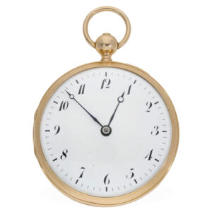 Swiss 18 Carat pink gold early Grande & Petite Sonnerie Circa 1820