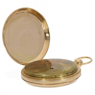 Swiss 18 Carat pink gold early Grande & Petite Sonnerie Circa 1820