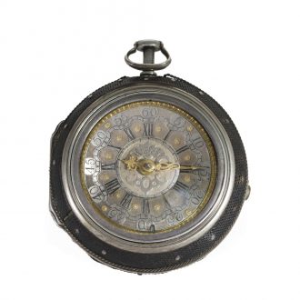 German silver large museum quality Friedberg pocket watch Circa 1730