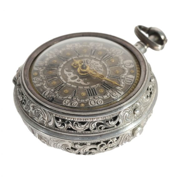 German silver large museum quality Friedberg pocket watch Circa 1730 German silver large museum quality Friedberg pocket watch Circa 1730