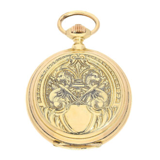Swiss gold, escutcheon Renaissancemotive Circa 1870