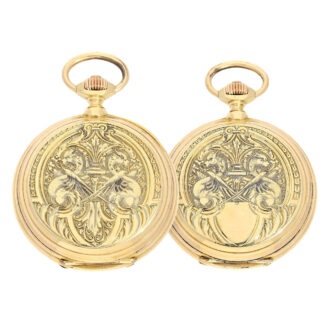 Swiss gold, escutcheon Renaissancemotive Circa 1870