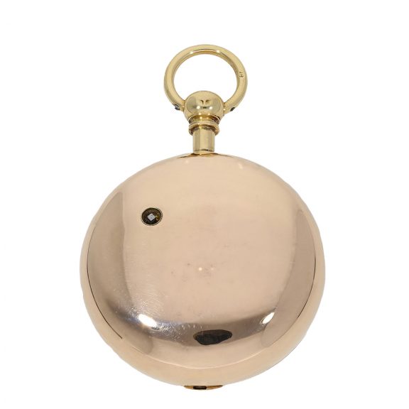 English 18 Carat gold pair cased pocket chronometer Circa 1805 English 18 Carat gold pair cased pocket chronometer Circa 1805
