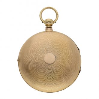 English 18 Carat gold pair cased pocket chronometer Circa 1805