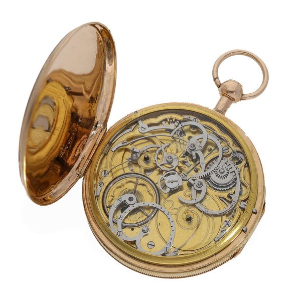 Swiss 18 Carat gold pocket watch with Grande Sonnerie Circa 1800 Swiss 18 Carat gold pocket watch with Grande Sonnerie Circa 1800