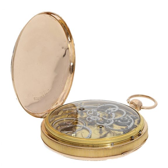 Swiss 18 Carat gold pocket watch with Grande Sonnerie Circa 1800 Swiss 18 Carat gold pocket watch with Grande Sonnerie Circa 1800