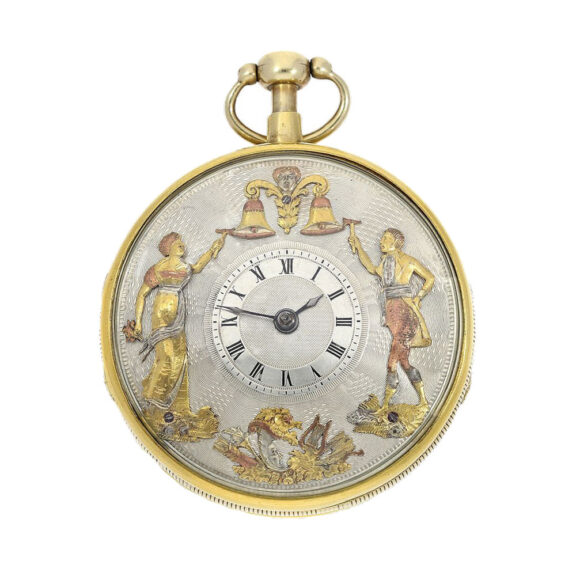 French quarter repeating Jaquemart automaton Circa 1820