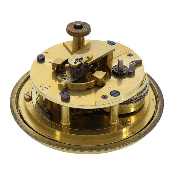 Small English marine chronometer in original box Circa 1850 Small English marine chronometer in original box Circa 1850